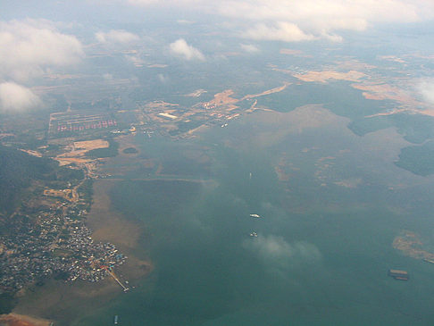 Flug nach Singapur