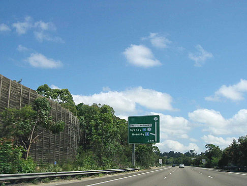 Fotos Fahrt nach Sydney