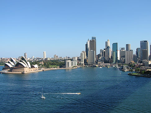 Blick von der Harbour Bridge Foto 