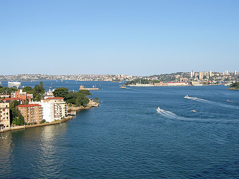 Foto Blick von der Harbour Bridge