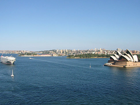 Blick von der Harbour Bridge Foto 