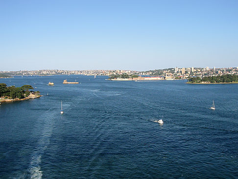 Blick von der Harbour Bridge Foto 