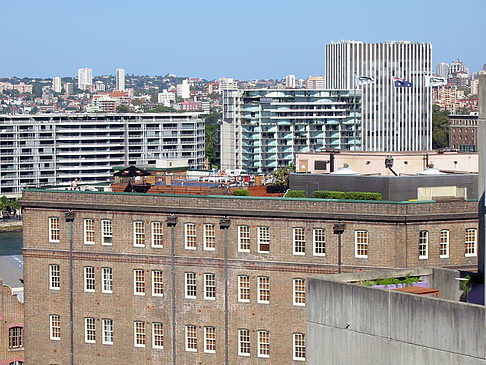 Blick von der Harbour Bridge Fotos