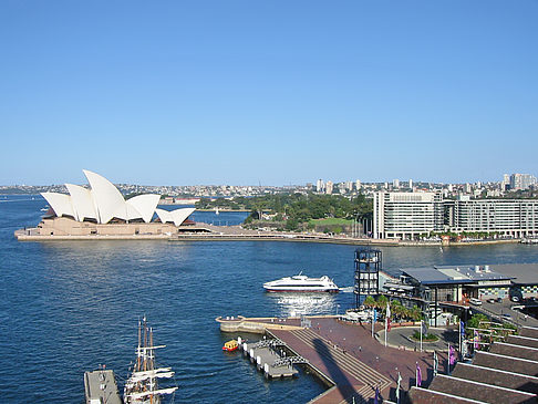 Blick von der Harbour Bridge Foto 