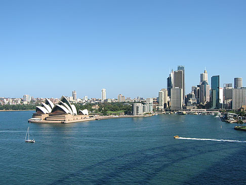 Blick von der Harbour Bridge