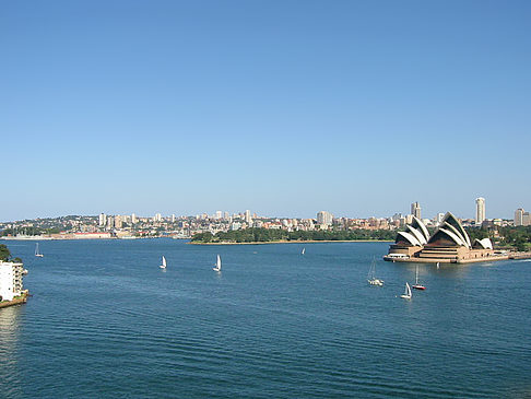 Blick von der Harbour Bridge