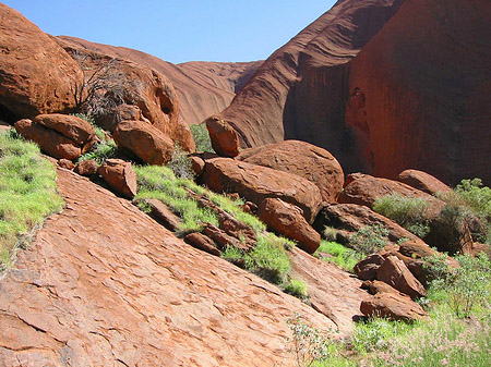 Foto Kata Tjuta und Uluru