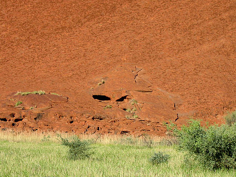 Kata Tjuta und Uluru Foto 