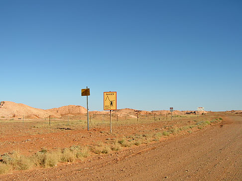 Foto Straße im Outback