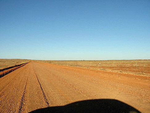 Foto Straße im Outback