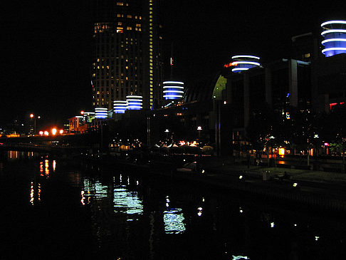 Foto Melbourne in der Nacht - Melbourne