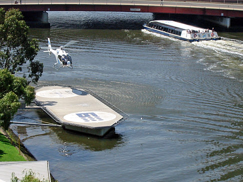 Fotos Yarra River mit Schiff | Melbourne